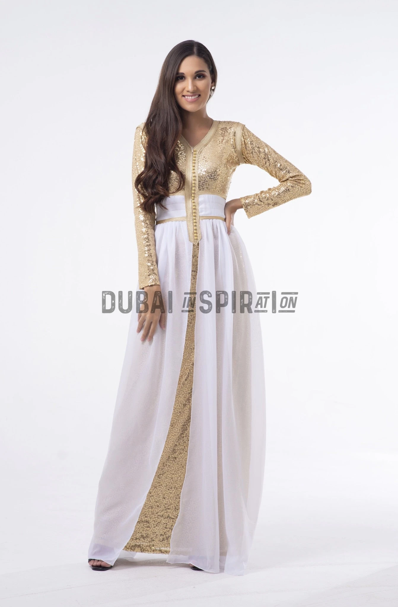 Dounia ( Gold / White )