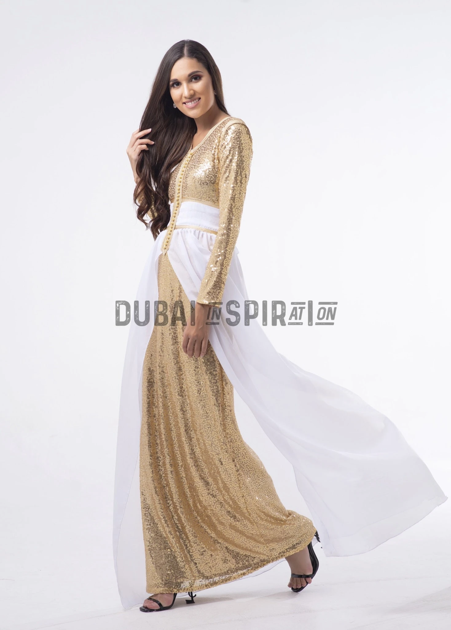 Dounia ( Gold / White )